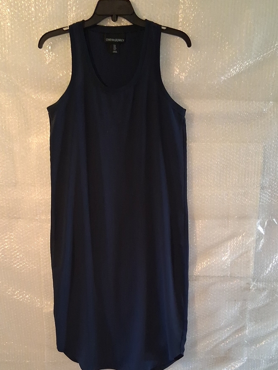 Cynthia Rowley Dresses & Skirts - ONWARDKASHI Navy Sleeveless Tank Dress